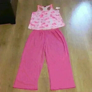 Nwt: Joe Boxer Tie Dye Tank M/ Pink K Comfty Pajama M